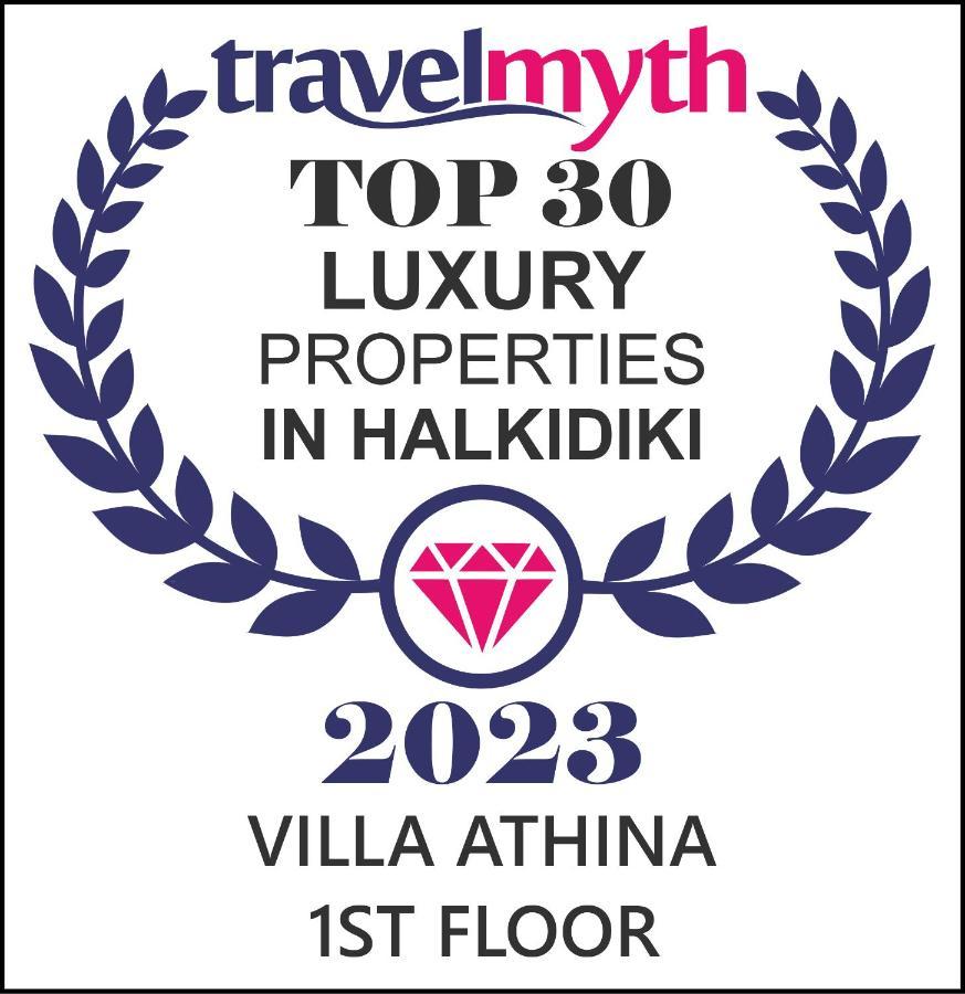 Villa Athina 1St Floor Nea Kallikrateia Экстерьер фото